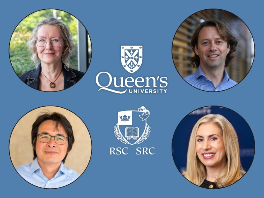 Headshots of the four 2026 Royal Society of Canada Eastern Ontario Symposium speakers