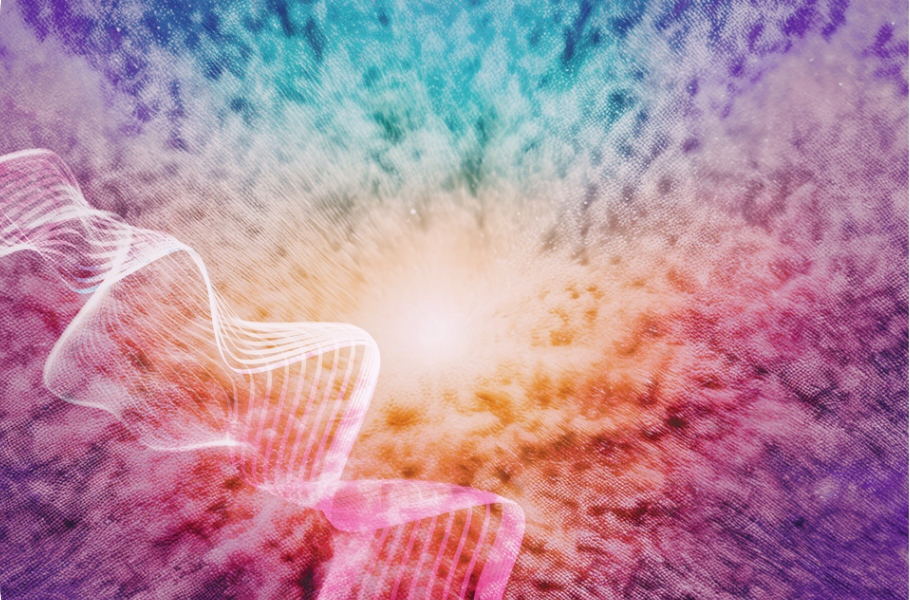 A sky full of pastel coloured clouds