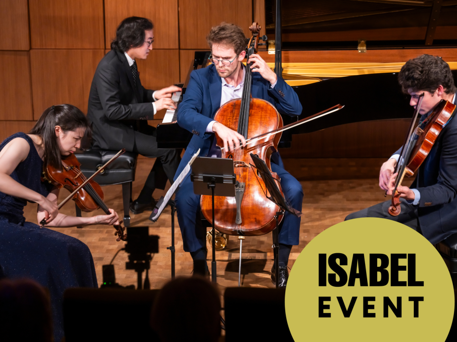The musicians of ensemble132 play furiously