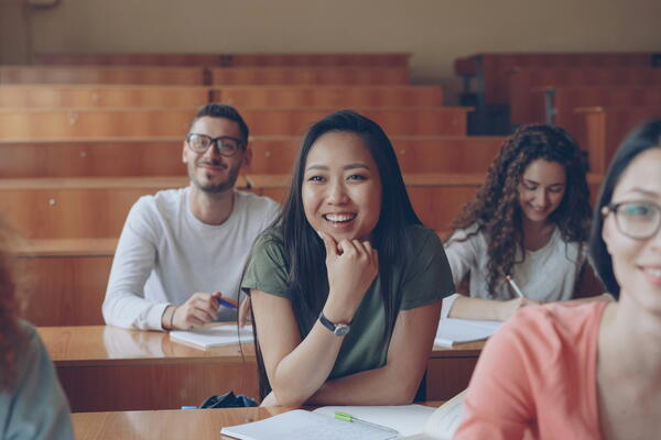 Students in lecture 