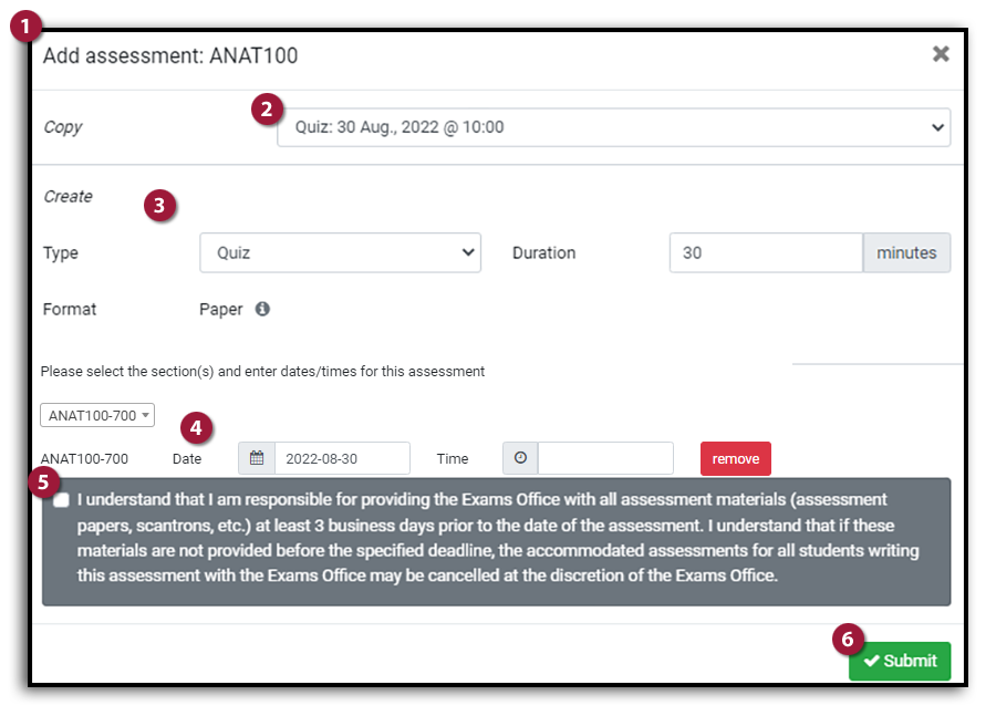 image: instructor copy assesment