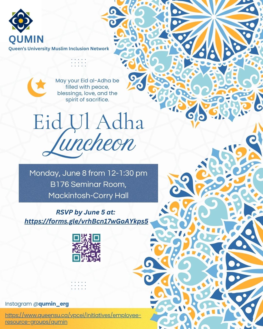 'Eid Ul Adha Luncheon poster