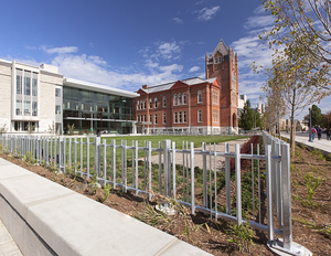 Outside of Goodes Hall