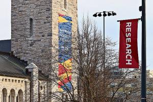 Photo of a research pole pennant