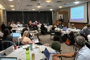 Attendees at the 2023 Grant-writing Workshop & Retreat