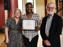 Students received their certificates