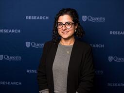 people in a crowd talking