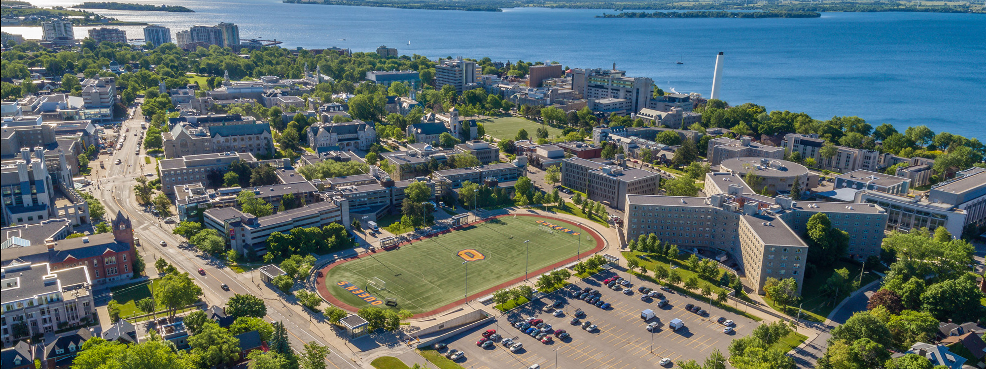 Queen's University campus looking south