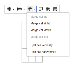 Merge and Split Cells