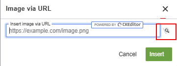 Magnifying Glass Button