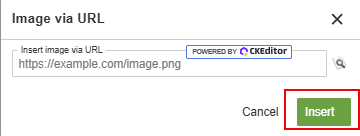 Insert Button