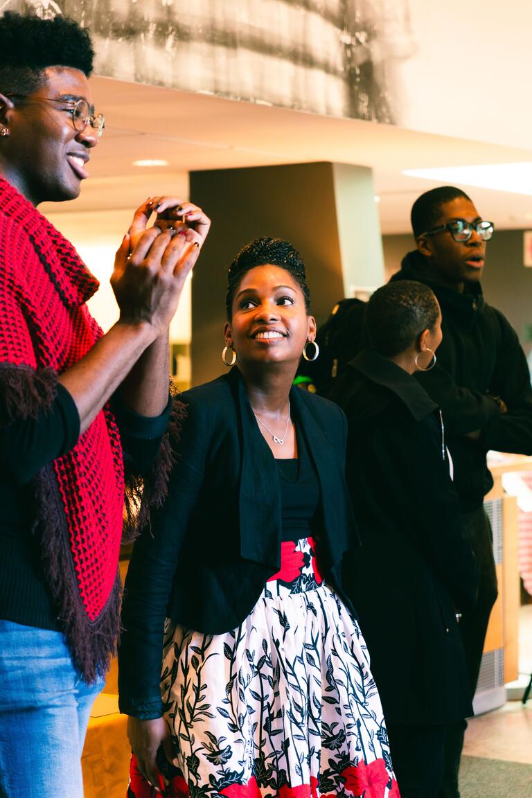 photo from Black welcome event